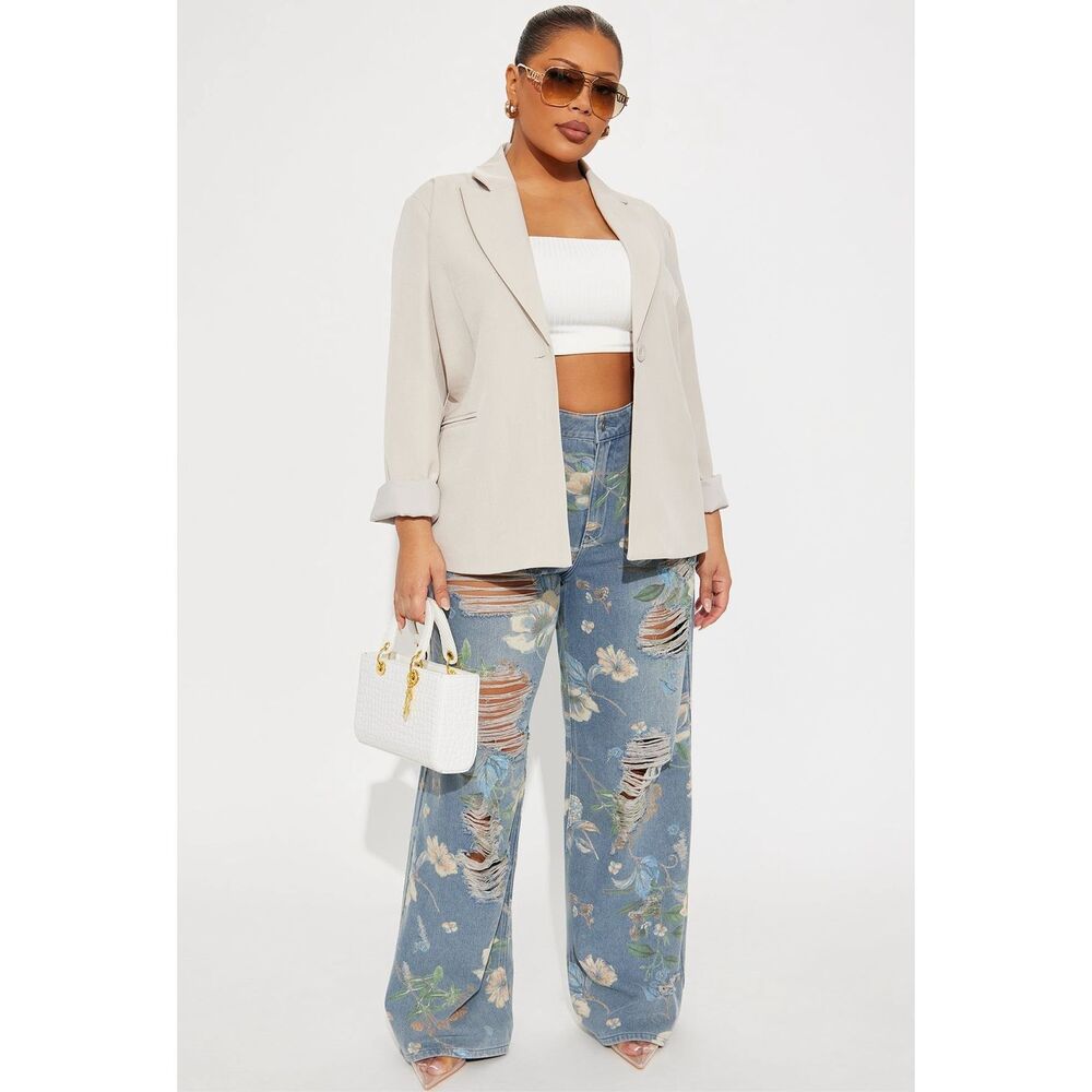 Fashionnova | blooming love wide leg jeans - Picture 5 of 5